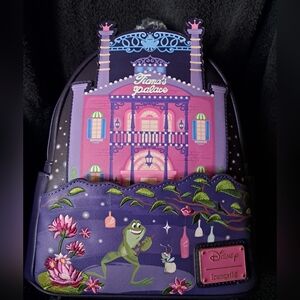 Princess and Frog Tiana Palace Loungefly Mini Backpack